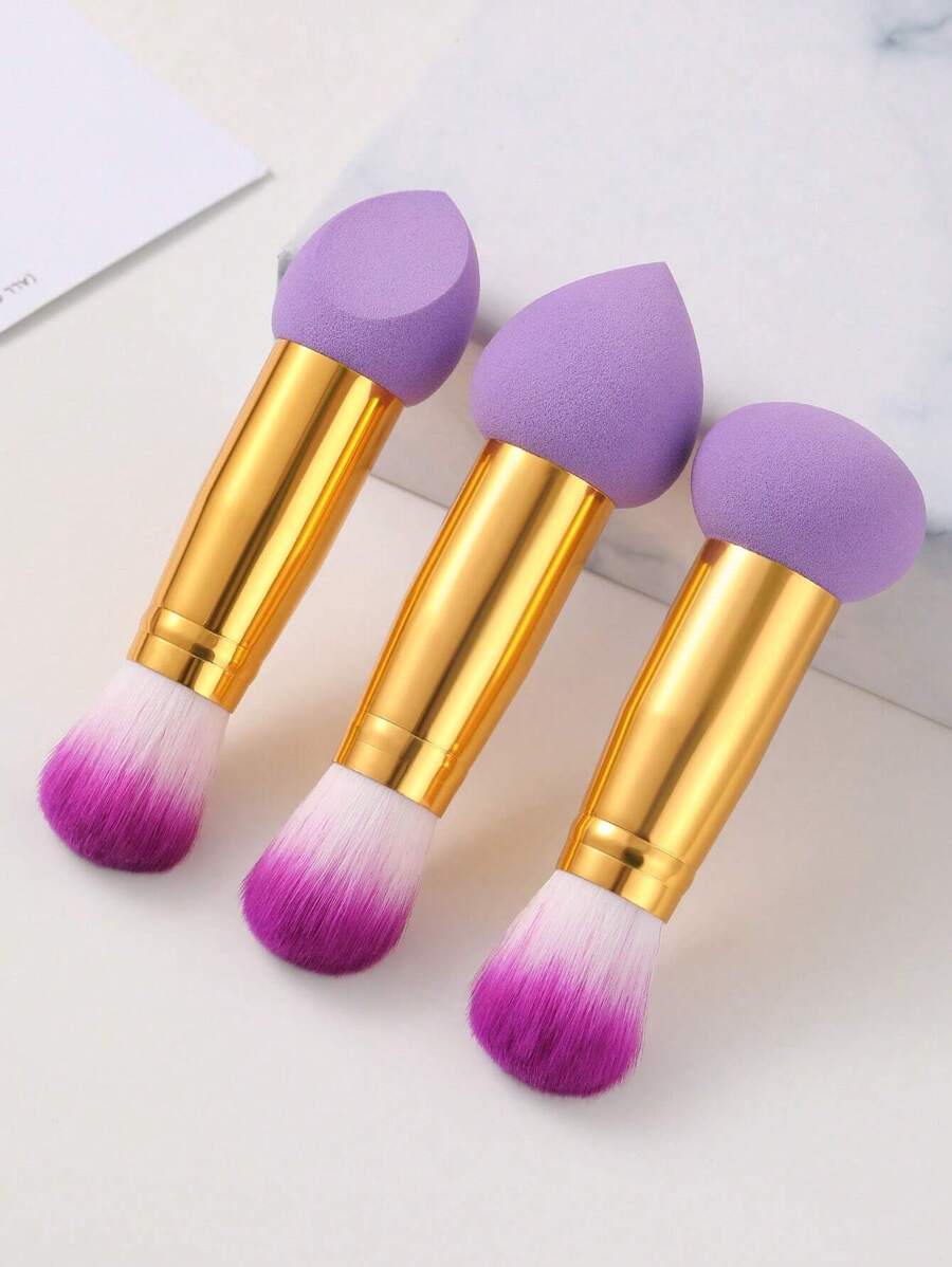 Bộ 3 dụng cụ trang điểm đa năng hai đầu, một đầu là bông mút trang điểm, đầu còn lại là cọ trang điểm. Đồ trang điểm, Giá rẻ, Trang trí phòng ngủ, Bàn trang điểm, Du lịch, Phòng ngủ, Phụ kiện trang điểm, Bông phấn, Dụng cụ tán phấn, Bông mút trang điểm, Giá rẻ, Quà tặng Giáng sinh, Trang điểm, Dụng cụ trang điểm, Đồ rẻ tiền, Quà tặng, Quà tặng cho phụ nữ, Quà Giáng sinh, Quà khuyến mãi, Du lịch, Đồ rẻ tiền, Vật dụng cần thiết khi đi du lịch - Nhiều màu - Xem 1