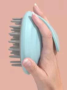 Cepillo Champú para el Cabello,herramientas para el cabello - Celeste - Ver 1