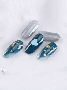 1 Box Goldfolie Nail Art Dekoration DIY Nail Charms Nail Gems Nail Zubehör Nägel