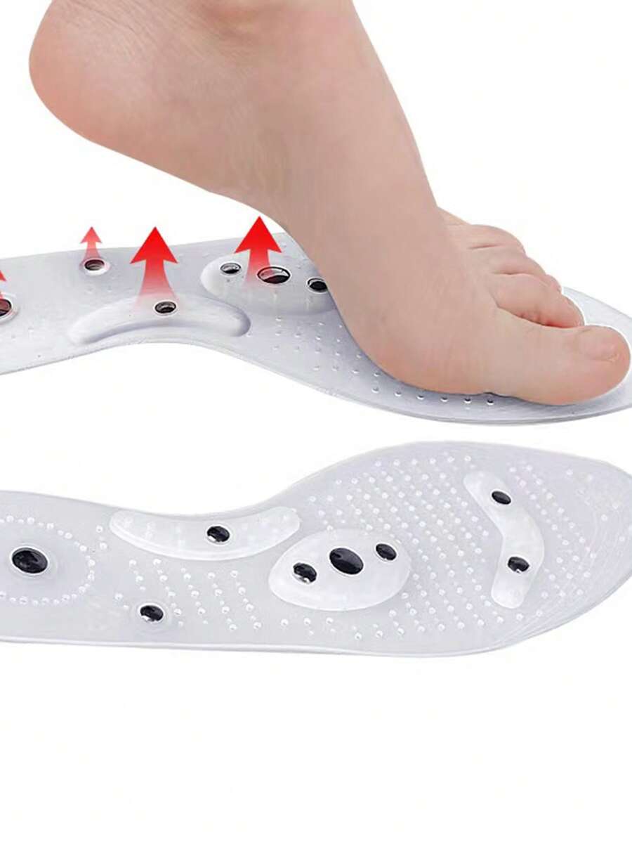 2入組磁性石頭按摩器 - 白色 - 查看 1