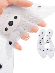 2入組磁性石頭按摩器 - 白色 - 查看 4