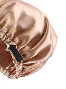 素色頭髮緞面髮帽