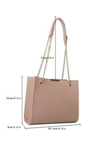 滌綸單肩包鏈條磁吸