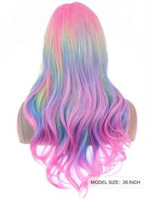 Colorful Long Curly Synthetic Wig