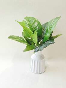 1入組人造植物 - 綠色 - 查看 3