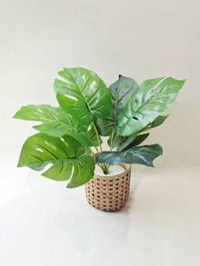 1入組人造植物 - 綠色 - 查看 7