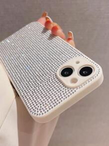 Funda para móvil con diseño de diamante de imitación