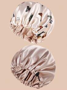 2入組蝴蝶樣式髮帽 - 彩色 - 查看 1