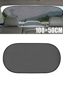100 X 50cm Car Rear Window Sunshade - Black - View 1