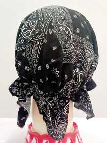 Bọc đầu in Paisley - Nhiều màu - Xem 2