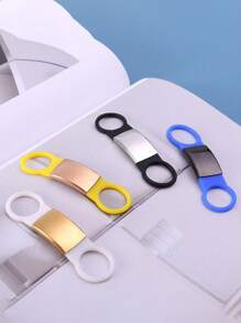 1pc Stainless Steel Random Color Pet ID Tag For Dog And Cat For Anti-lost - Multicolor - View 6