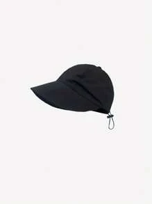 Gorro béisbol unicolor - Negro - Ver 2