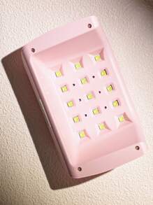 1 pieza Lámpara de uña portátil - Rosa - Ver 2