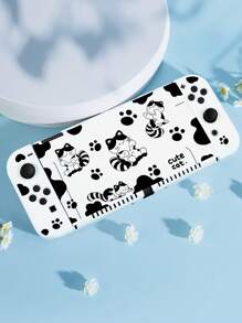 Ốp lưng họa tiết mèo hoạt hình tương thích với Oled - Nhiều màu - Xem 1