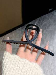 1个金属发夹，适合女性细软发质，夹力强，也适合浓密发质，可打造各种发型，夏季沙滩发饰抓夹度假必备。 - 黑色 - 查看 2