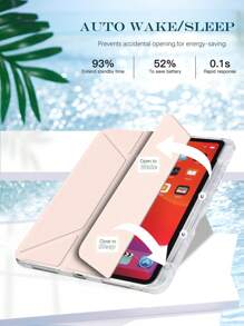 磁性保護套適用於iPad - 粉色 - 查看 8