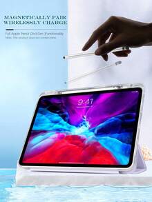 磁性保護套適用於iPad - 粉色 - 查看 10