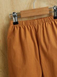 SHEIN 男嬰貼布細節襯衫和褲子 - 彩色 - 查看 4