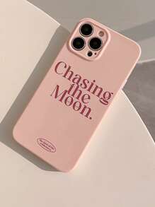 Slogan Graphic Phone Case Compatible With iPhone15/15Plus/15Pro/15Promax - Multicolor - View 6