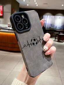 苹果鳄鱼纹手机壳 1 件装皮革 TPU 橄榄球手机壳 适用于 11、12、13、14、12 Pro Max、13 Pro Max、15、15 Pro、15 Plus、15 Pro Max、 16、16 Pro、16 Plus、16 Pro Max、A04、A13、A24、A12、A20S、A32、A50、A51、A52、A71、A73、S20 FE、S21、S22 防水防震防摔防刮 - 彩色 - 查看 4