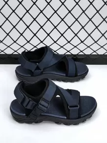 Chicos Sandalias con correa en el tobillo con diseño de hebilla deportivo de tela