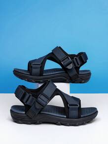 Chicos Sandalias con correa en el tobillo con diseño de hebilla deportivo de tela