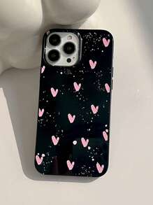 Custodia per telefono con motivo a cuore compatibile con iPhone 15/15Pro/15Plus/15Promax - Multicolore - Visualizzare 3