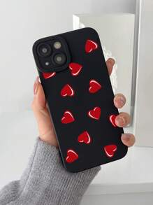 Vỏ điện thoại in hình trái tim - Nhiều màu - Xem 1