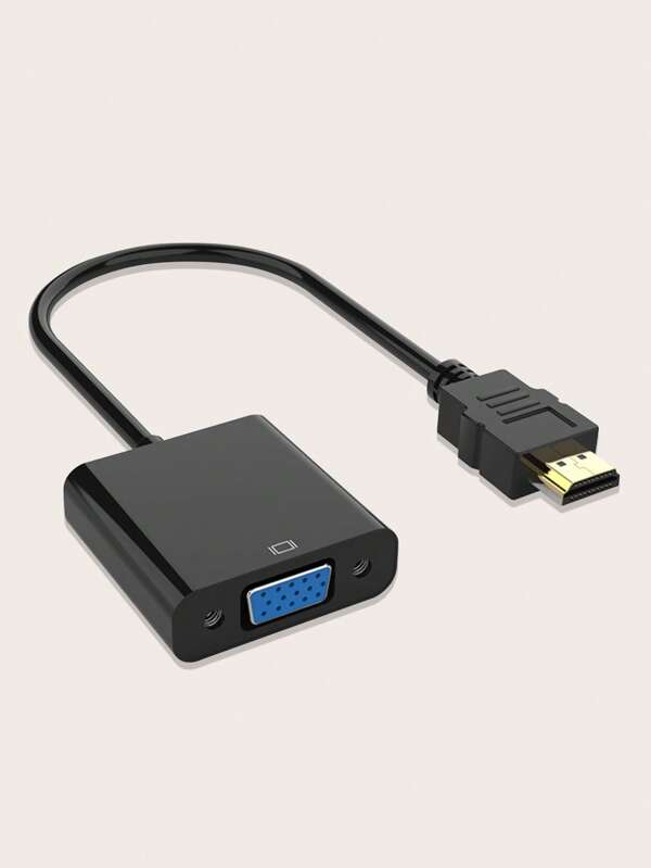 HDMI To VGA Adapter Converter SHEIN UK