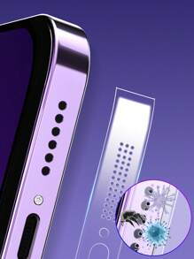 2 件手机防尘贴纸防尘塞 - 無色 - 查看 3