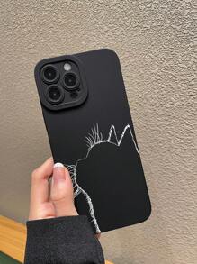 Vỏ điện thoại in hình mèo hoạt hình - Nhiều màu - Xem 2