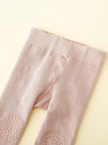 3 pasang Celana Ketat Non-slip Bayi Solid - MultiWarna - View 5