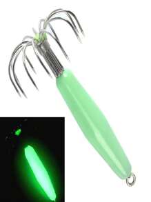 1pc Glow In The Dark Fishing Lure - Blue - View 1