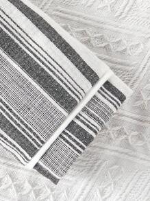 Bộ đồ ngủ bé trai mới biết đi - Đen và trắng - Xem 3