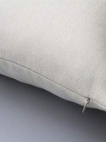 1pc Bike Pattern Cushion Cover Without Filler, Linen Decorative Throw Pillow Case For Living Room, Home Decor - Multicolor - View 3