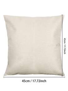 1pc Bike Pattern Cushion Cover Without Filler, Linen Decorative Throw Pillow Case For Living Room, Home Decor - Multicolor - View 5