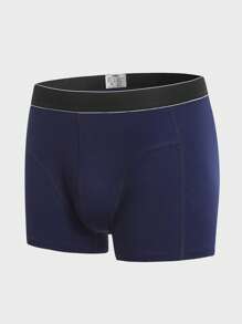 男士5入組織帶腰帶平角內褲 - 彩色 - 查看 3