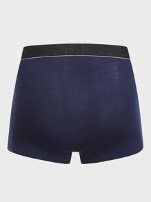 男士5入組織帶腰帶平角內褲 - 彩色 - 查看 4