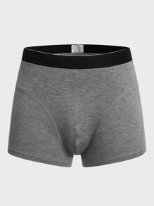 男士5入組織帶腰帶平角內褲 - 彩色 - 查看 6