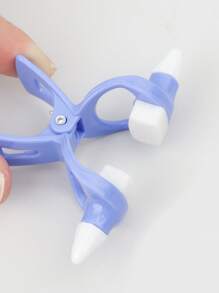 2pcs Nose Adjuster Clip Magic Nose Shaper Clip Nose Lifting Shaper Shaping Bridge Nose Straightener Silicone Nose Slimmer No Painful Hurt Beauty Tools - Multicolor - View 6