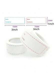 1 Rolle Etikettenaufkleber Zufällige Farbe - Verschiedenfarbig - Übersicht 2