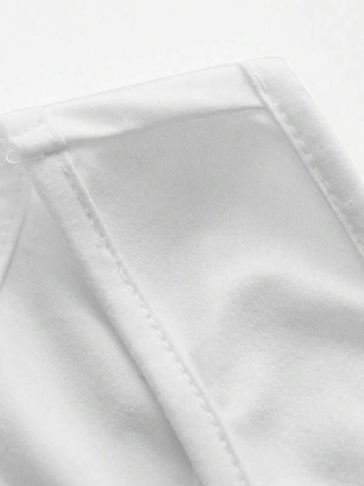 Flirla Top tank unicolor - Blanco - Añade 5