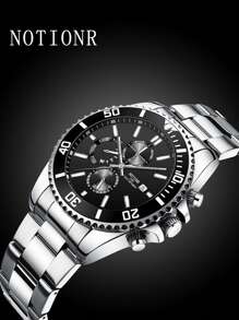 NOTIONR Men's Casual Sports Watch, Men's Date Pointer Quartz Watch