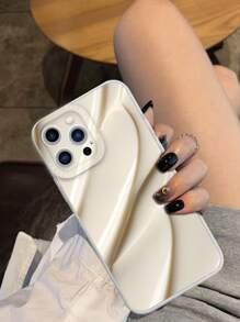 White Tpu Phone Case Painted With Tpu Pigments Compatible With iPhone - Multicolor - View 1