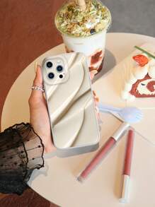 White Tpu Phone Case Painted With Tpu Pigments Compatible With iPhone - Multicolor - View 2