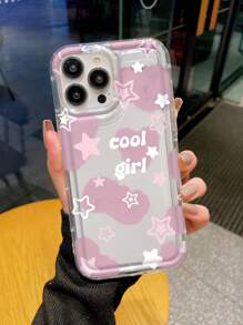 Star Pattern Anti-slip Phone Case - Multicolor - View 1