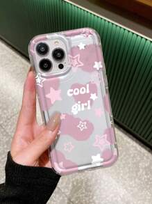 Star Pattern Anti-slip Phone Case - Multicolor - View 3