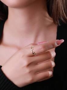 王冠設計銀戒指