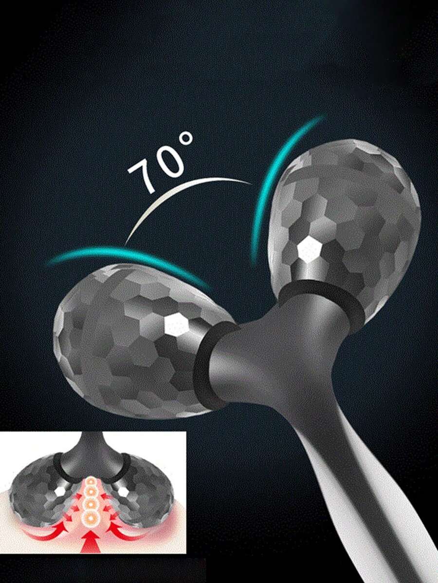 1 con lăn massage mặt - màu đen - Xem 1