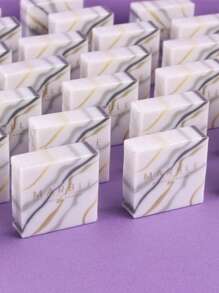 2 cục tẩy hoa văn bằng đá cẩm thạch, cục tẩy cầm tay sáng tạo cho văn phòng, trường học, sinh viên - Nhiều màu - Xem 5